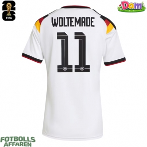 Tyskland Nick Woltemade #11 Hemmatröja Kvinnor VM 2026 Kortärmad
